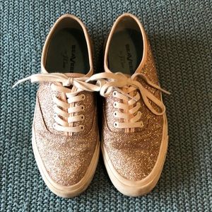 J.crew for seavees Legend glitter sneakers